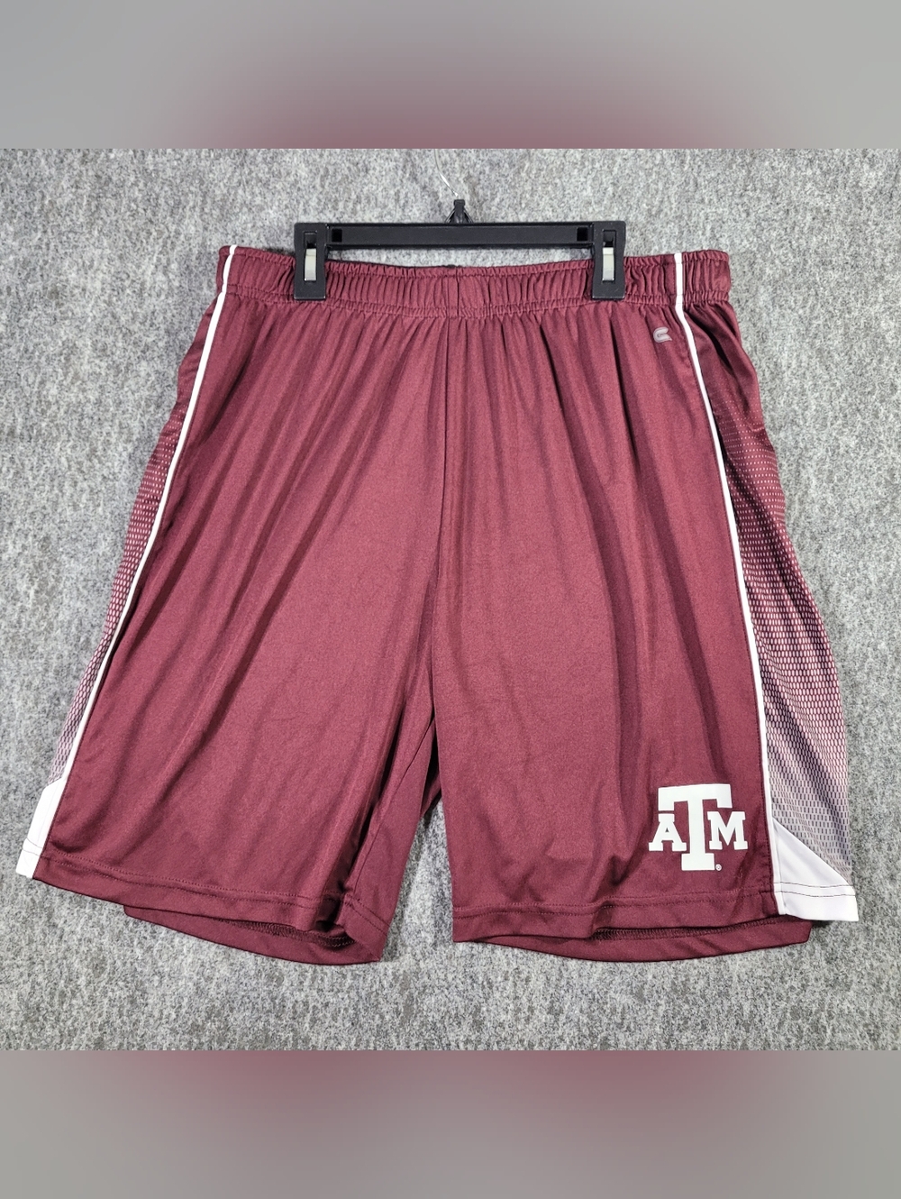 Texas A&M Aggies Colosseum Men's Shorts Maroon Mesh Pockets Size L